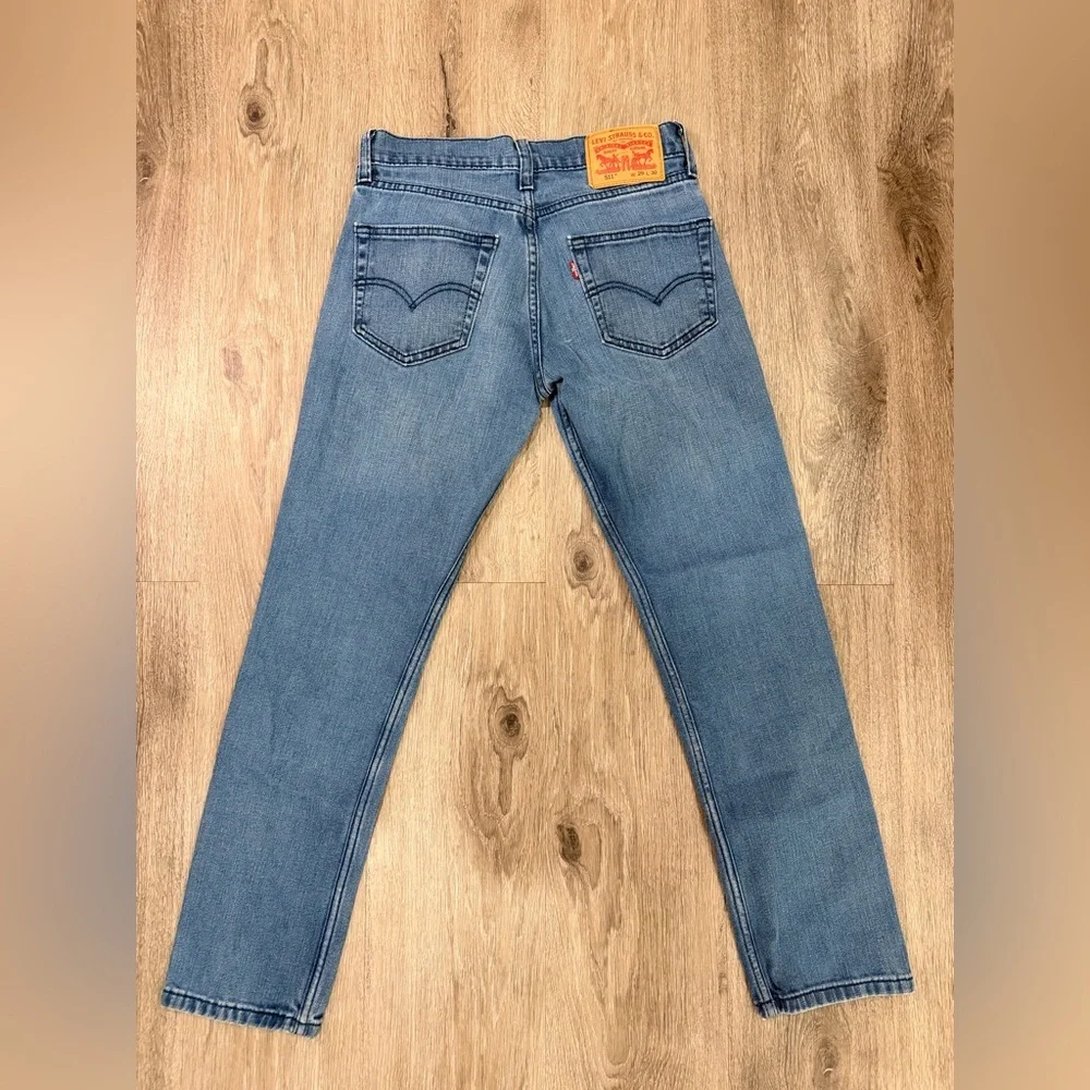 Levi's Men's Slim Jeans in Light Blue 29x30